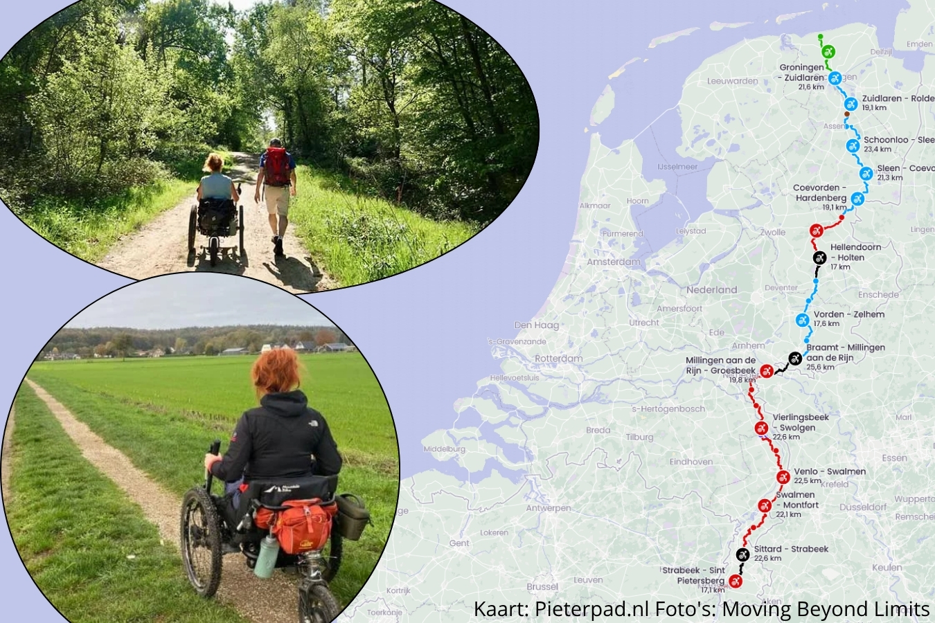 Opening Pieterpad Rolstoelroute